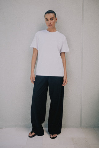 Miley Relaxed Tee - White