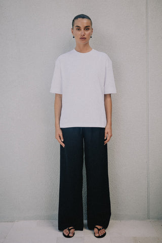 Ella Boyfriend Tee - White