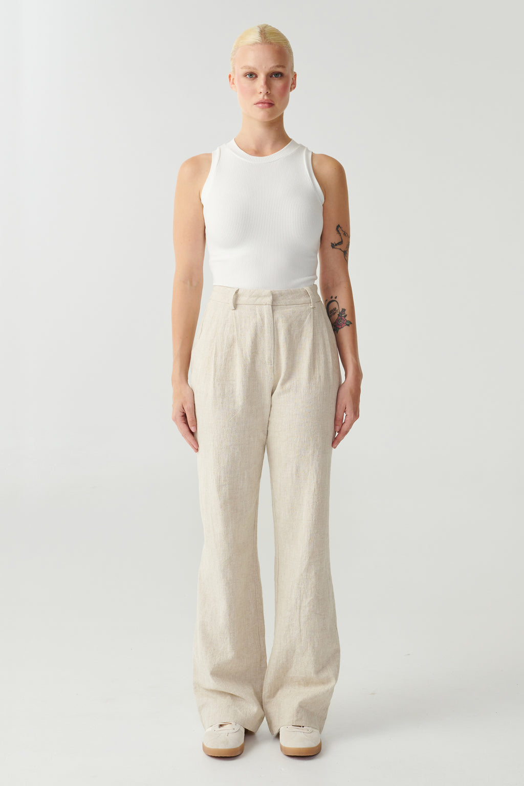 CHILLI PANT - NATURAL – RAEF The Label