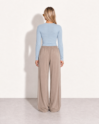 Annabelle Cupro Pant - Light Mocha