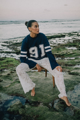 Jersey 91 Longsleeve Top - Navy