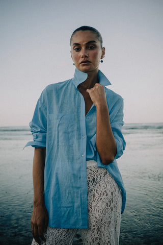 Lala Shirt - Cornflower