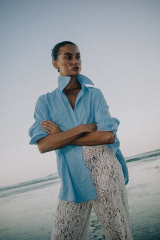 Lala Shirt - Cornflower