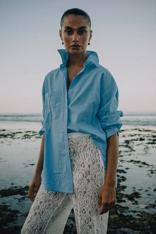 Lala Shirt - Cornflower