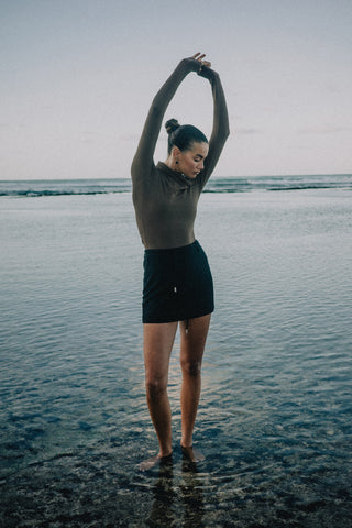 Melody Mini Skirt - Black