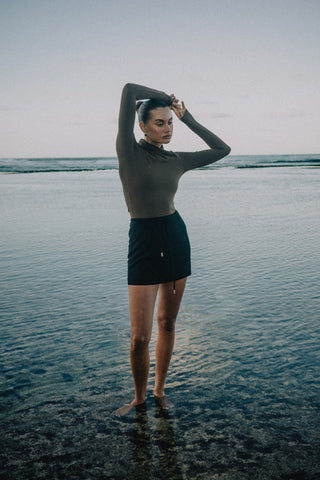 Melody Mini Skirt - Black