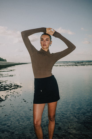 Melody Mini Skirt - Black
