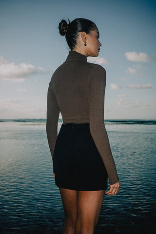 Melody Mini Skirt - Black