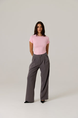 Zarah Baby Tee - Pop Pink