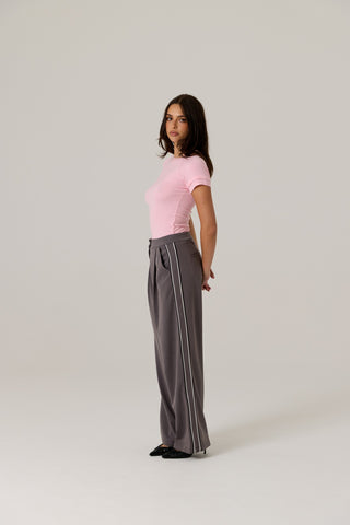 Zarah Baby Tee - Pop Pink