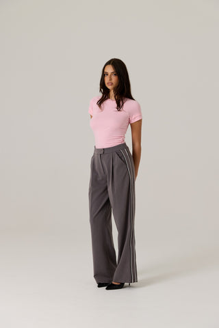 Zarah Baby Tee - Pop Pink
