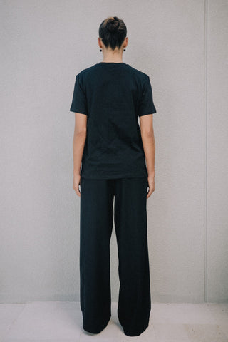 Miley Relaxed Tee - Black