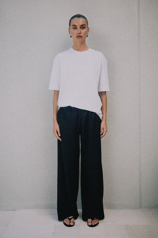 Ella Boyfriend Tee - White