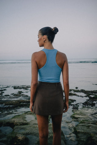 Melody Mini Skirt - Mocha
