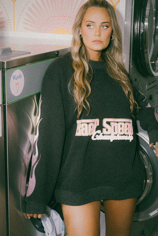Sienna Sweater - Washed Black
