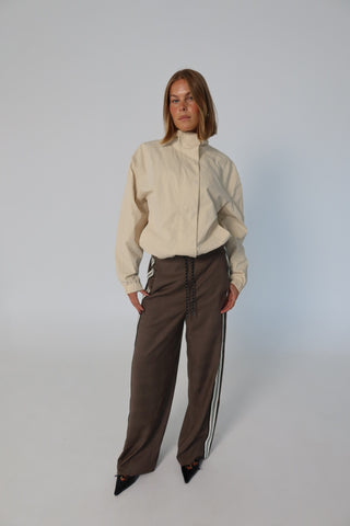 Josie Wide Leg Trouser - Yarn Dyed Check