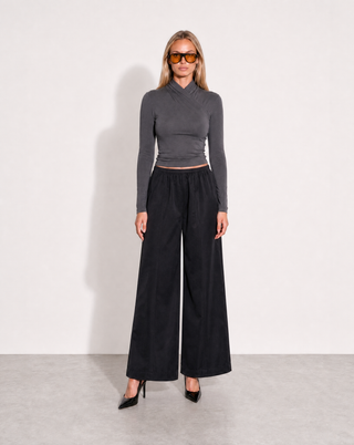 Jewel LS Top - Dark Grey