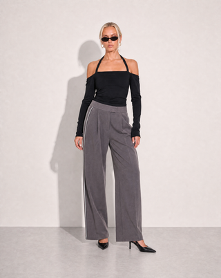 Maia Tailored Pant - Iron