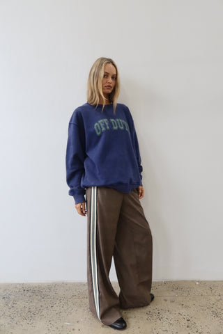 Josie Wide Leg Trouser - Yarn Dyed Check