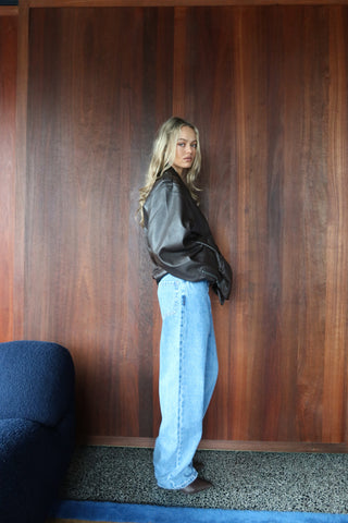 Romy High Rise Jean - Mid Wash