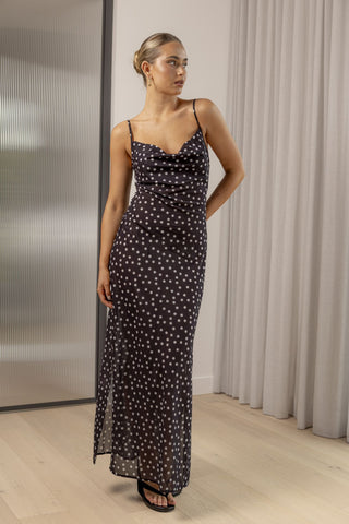 Carmen Chiffon Maxi Dress