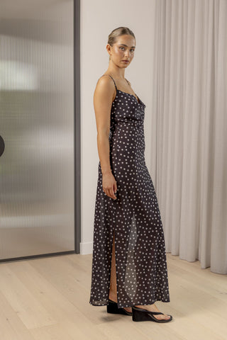 Carmen Chiffon Maxi Dress