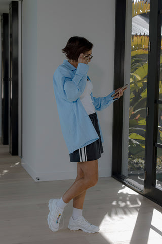 Robbie Striped Short - Black / White
