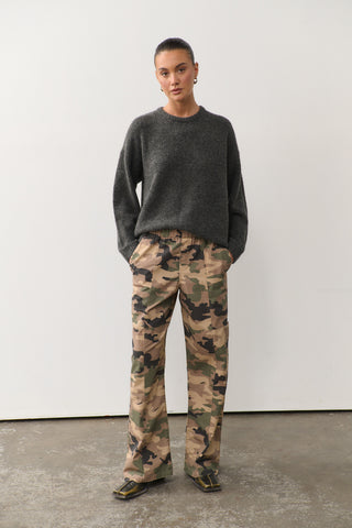 Kendall Knit Pullover - Charcoal