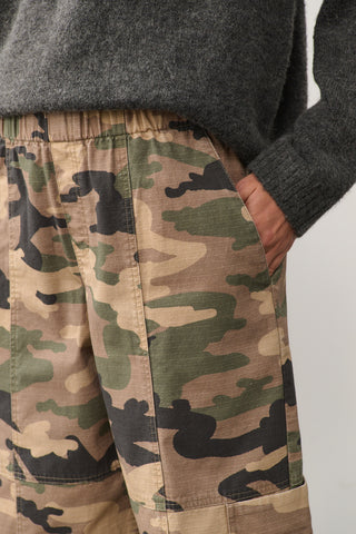 Melinda Tapered Pant - Camo