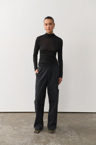 Melinda Tapered Pant - Black
