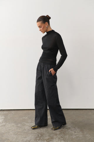 Melinda Tapered Pant - Black