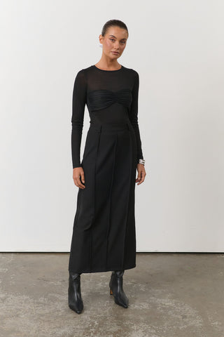 Zuri Maxi Skirt - Black