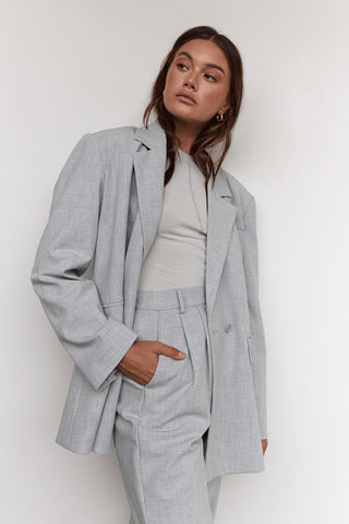 Blake Os Blazer - Light Grey