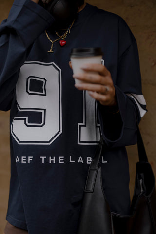 Jersey 91 Longsleeve Top - Navy