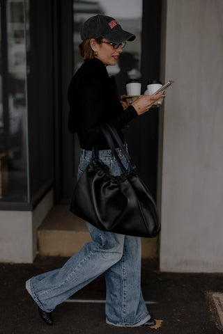 Jewel Longsleeve Top - Black
