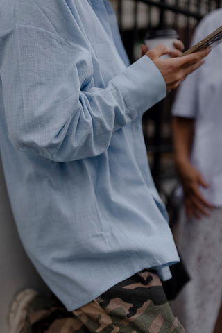 Lala Shirt - Cornflower