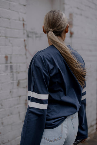 Jersey 91 Longsleeve Top - Navy