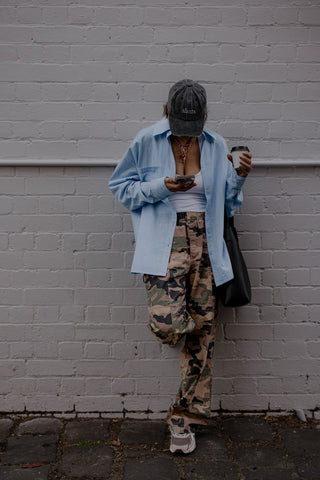 Lala Shirt - Cornflower