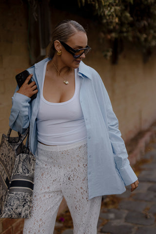 Lala Shirt - Cornflower