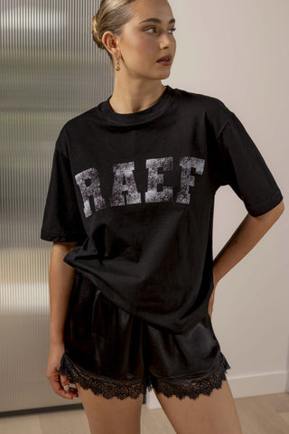 Lola Lace Short - Black