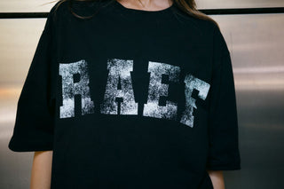 Ella Boyfriend Tee - Vintage Black