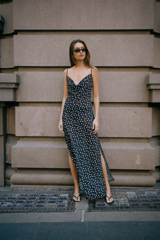 Carmen Chiffon Maxi Dress