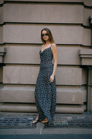 Carmen Chiffon Maxi Dress