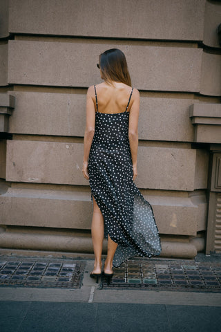 Carmen Chiffon Maxi Dress