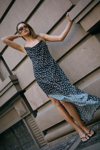 Carmen Chiffon Maxi Dress