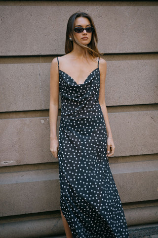 Carmen Chiffon Maxi Dress