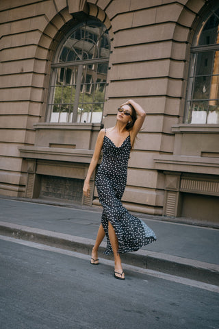 Carmen Chiffon Maxi Dress