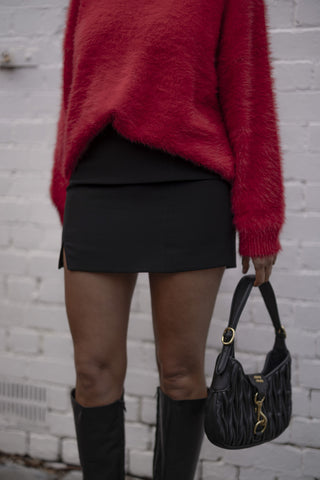 Gia Mini Skirt - Black