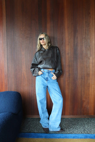 Romy High Rise Jean - Mid Wash