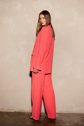 Sofia Blazer - Radiant Red